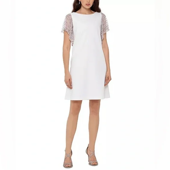 xscape beaded sheath dress Beaded Detail Gown (Women)